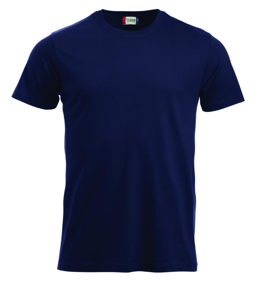 T-shirt Clique 029360 New Classic-T - T-SHIRT CLIQUE 029360 CLASSIC MARINBLÅ STL 5XL
