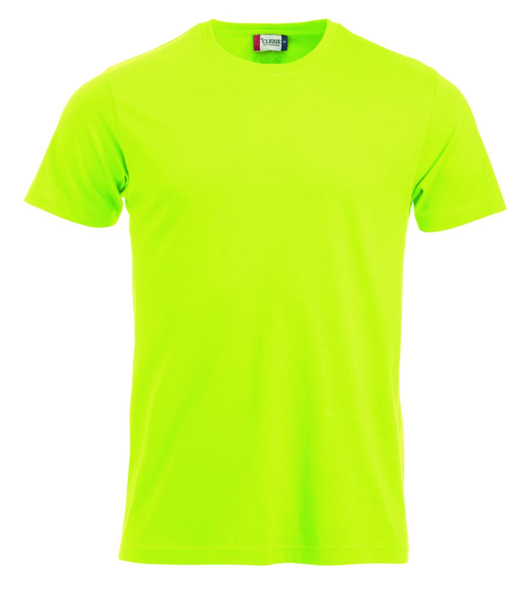 T-shirt Clique 029360 New Classic-T - T-SHIRT CLIQUE 029360 CLASSIC VISB. GRÖN STL XXL