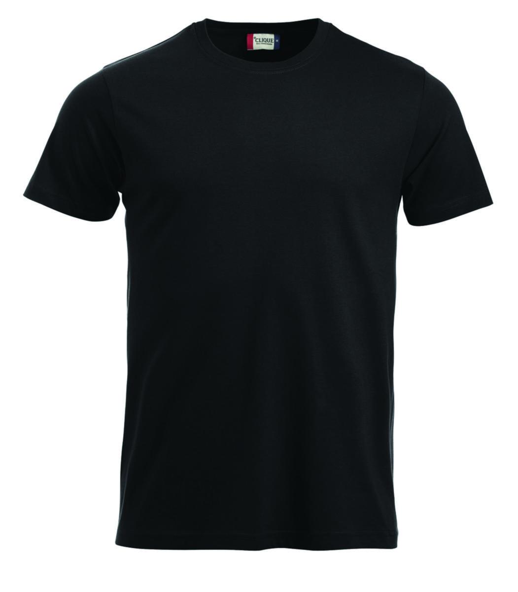 T-shirt Clique 029360 New Classic-T - T-SHIRT CLIQUE 029360 CLASSIC SVART STL 5XL