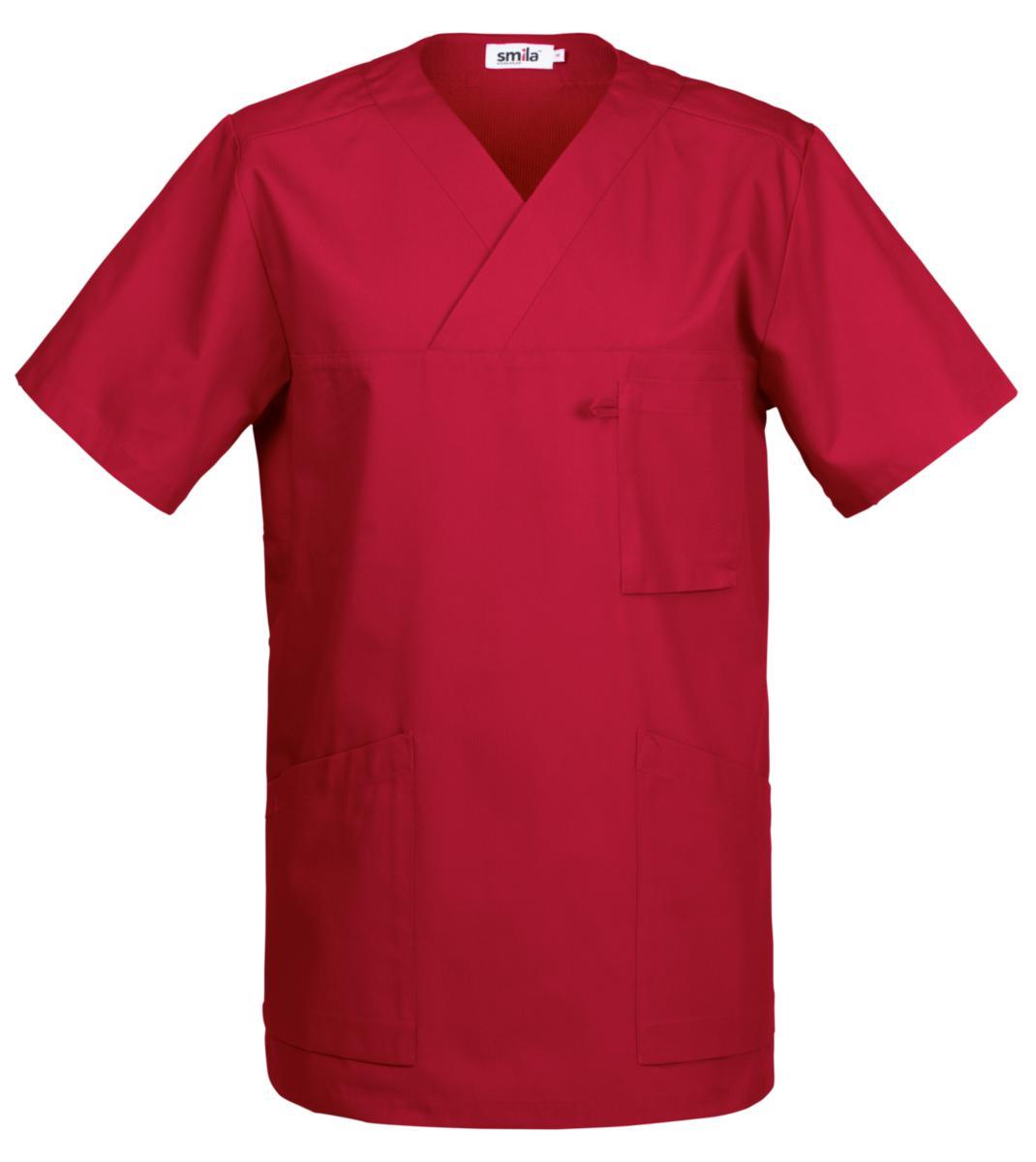 Blus Sandryds Astor 70101 - TUNIKA SMILA ASTOR UNISEX MÖRK RÖD STL 3XL