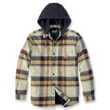 Fodrad flanellskjorta med huva Carhartt 105938