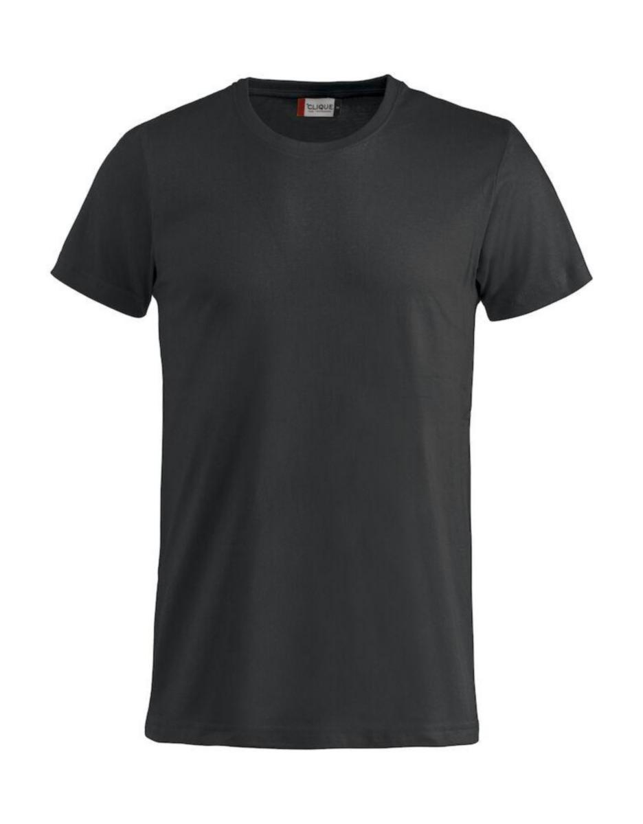 T-shirt Clique 029030 Basic-T - T-SHIRT CLIQUE 029030 BASIC-T BOMULL 145g SVART STL S