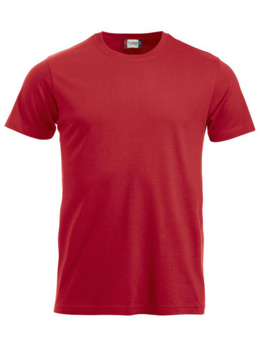 T-shirt Clique 029360 New Classic-T - T-SHIRT CLIQUE 029360 CLASSIC RÖD STL S