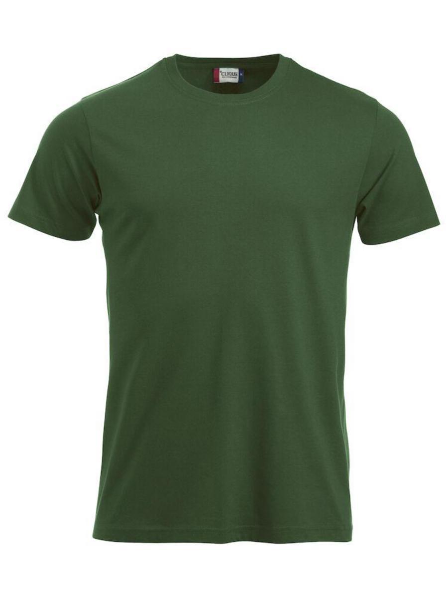 T-shirt Clique 029360 New Classic-T - T-SHIRT CLIQUE 029360 CLASSIC BUTELJGRÖN STL L