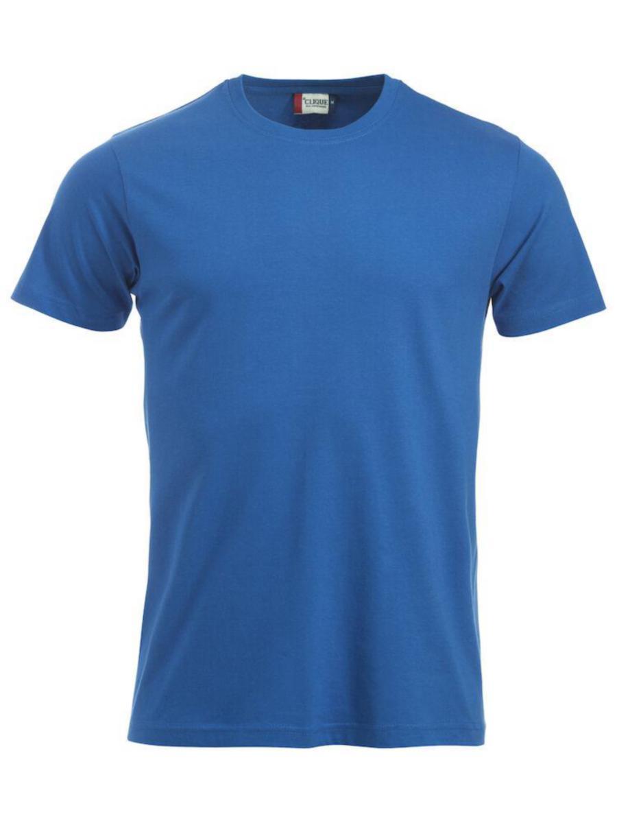 T-shirt Clique 029360 New Classic-T - T-SHIRT CLIQUE 029360 CLASSIC ROYALBLÅ STL 3XL