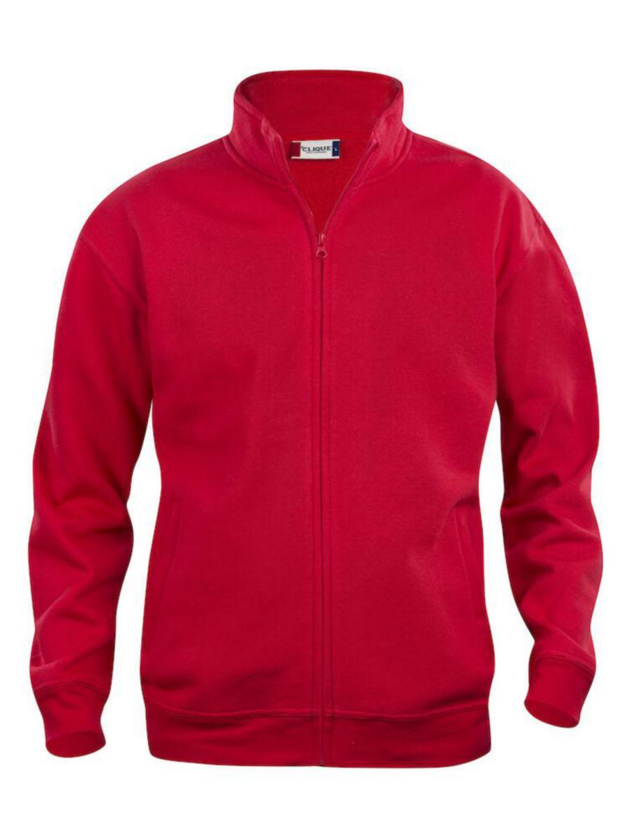 Tröja Clique 021038 Basic - TRÖJA CLIQUE 021038 BASIC HELZIP RÖD STL L