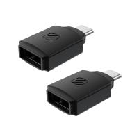 USB-A till USB-C adapter, 2-pack