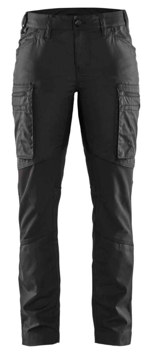 Midjebyxa Blåkläder 7159-1845 dam - MIDJEBYXA BLK 7159-1845 DAM SVART STL C36