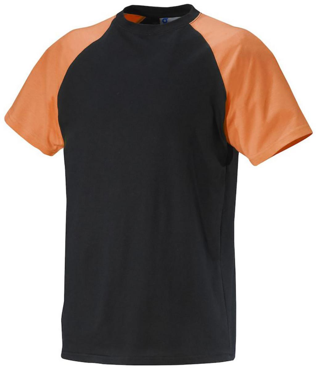 T-Shirt Monza 1580 - T-SHIRT MONZA SVART/ORANGE XL