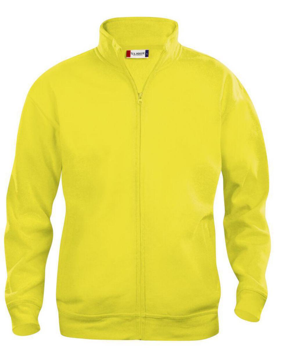 Tröja Clique 021038 Basic - TRÖJA CLIQUE 021038 BASIC HELZIP HI-VIS GUL STL 3XL