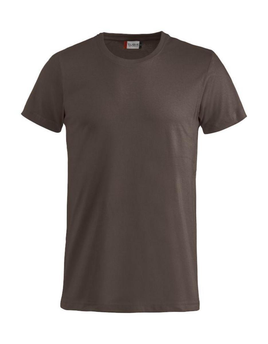 T-shirt Clique 029030 Basic-T - T-SHIRT CLIQUE 029030 BASIC-T BOMULL 145g MOCCA STL L