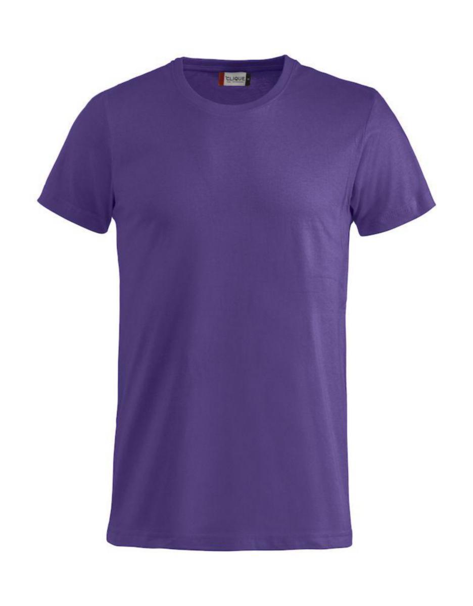 T-shirt Clique 029030 Basic-T - T-SHIRT CLIQUE 029030 BASIC-T BOMULL 145g LILA STL L