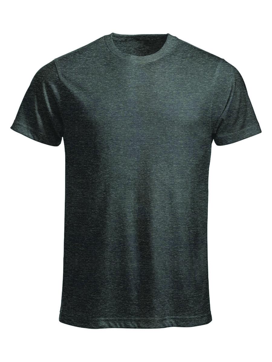 T-shirt Clique 029360 New Classic-T - T-SHIRT CLIQUE 029360 CLASSIC ANTRACITGRÅ STL XXL