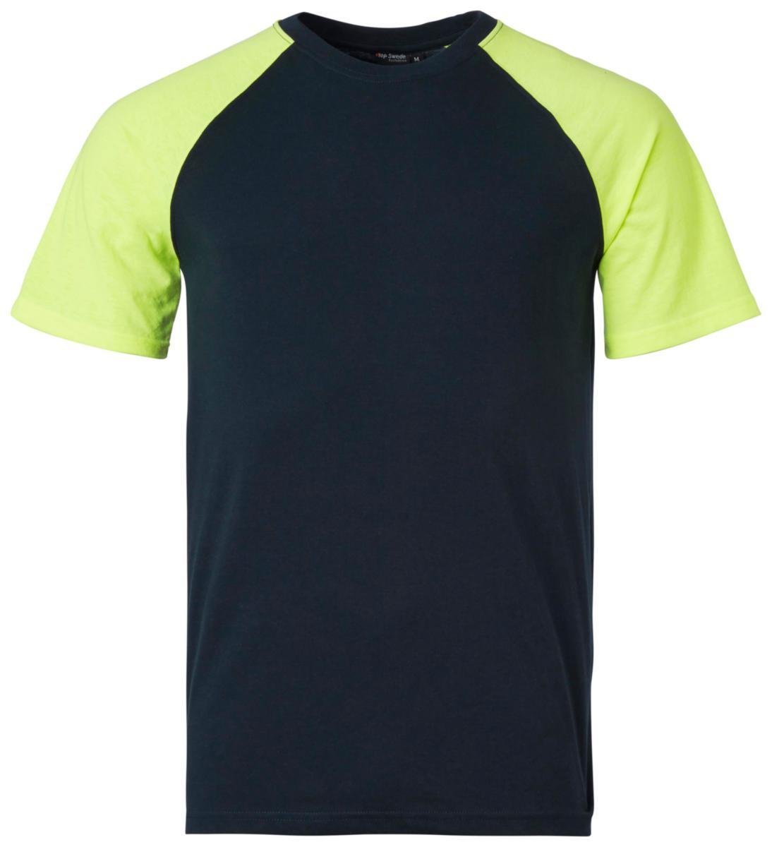T-shirt Top Swede 225 - T-SHIRT TOPSWEDE 225117 MARIN/GUL XL