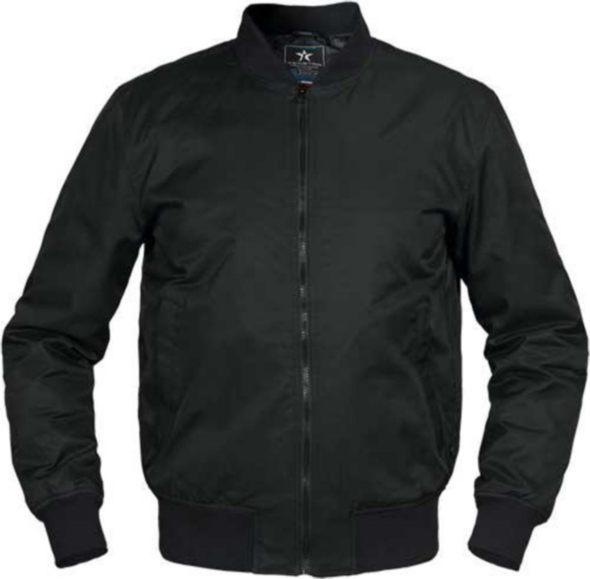 Bomberjacka Texstar FJ63266 - JACKA TEXSTAR FJ63 BOMBER SVART 3XL