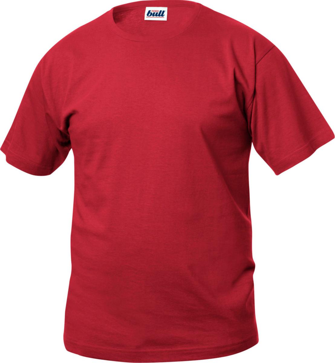 T-shirt Clique 029030 Basic-T - T-SHIRT CLIQUE 029030 BASIC-T BOMULL 145g RÖD STL XL