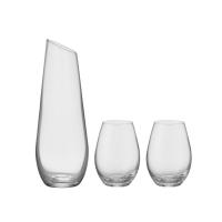 Karaff & 2 glas Orrefors